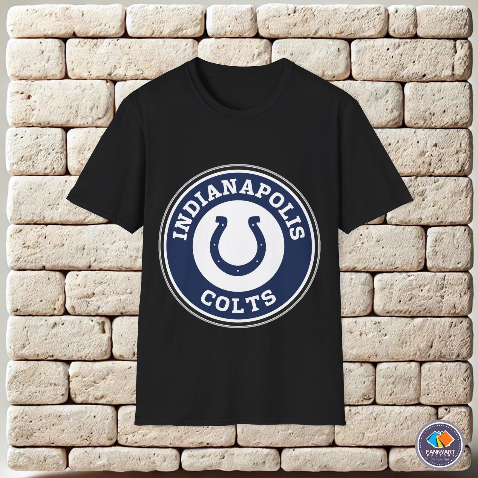 Indianapolis Colts American Football Club Logo Unisex T-Shirt XXXL