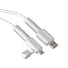 Flexible Phone Chargers Cord Savers Soft Silicone Data Line Protectors Prevents Fraying For Multiple Device Types