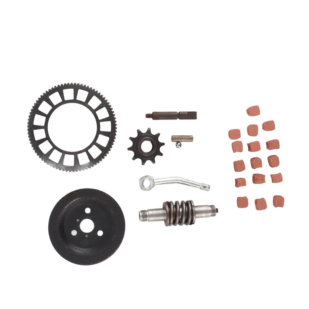 Debriyaj Şaftı Dişli Kiti Metal Alaşım Tahrik Zinciri Şaft Kolu Çubuk Bilyalı İtme Dişli Seti 66cc 80cc için