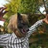 Wolfman Face Mask Werewolf Wolf Full Mask Faux Costume Prop Halloween Novelty