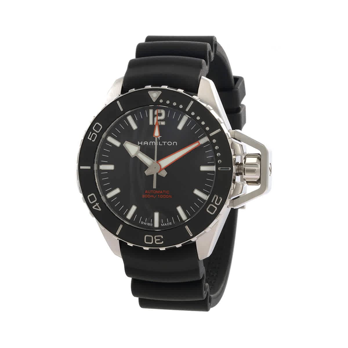 

[Hamilton] HAMILTON Watch Genuine Warranty Khaki Navy Open Water Auto Mechanical Automatic Winding H77825330 Gent [Regular Imported Product]