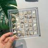 Acrylic Magnetic Seashell Display Box Stackable Beads Collection Box Seashell Storage Box  Gifts