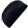 Dior Christian Dior Dior Black Pouch Velvet Gold Logo Cosmetic Pouch Novelty Pouch Logo Gift Black [Used]
