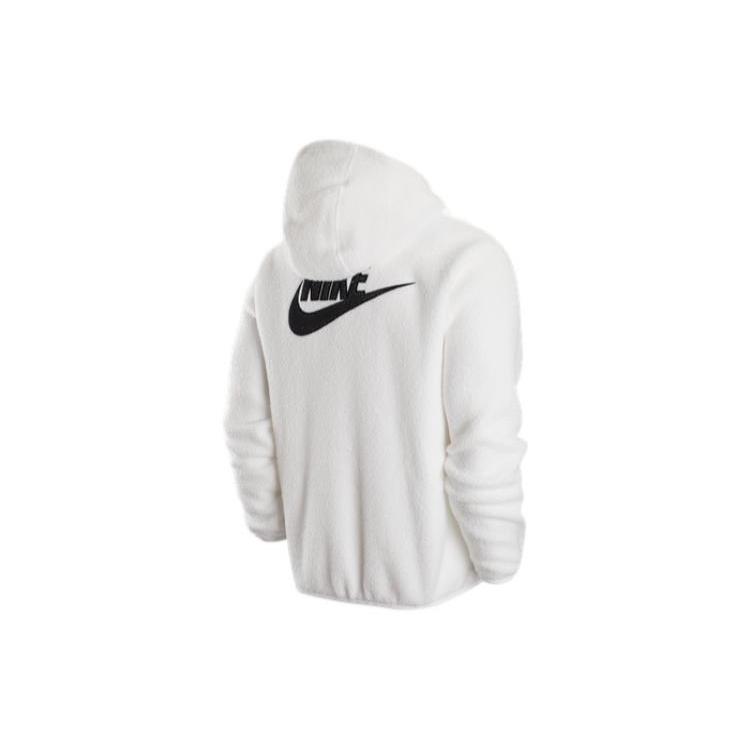 Nike Sweatshirts Men's White Hooded Moderate Regular DV8155-100