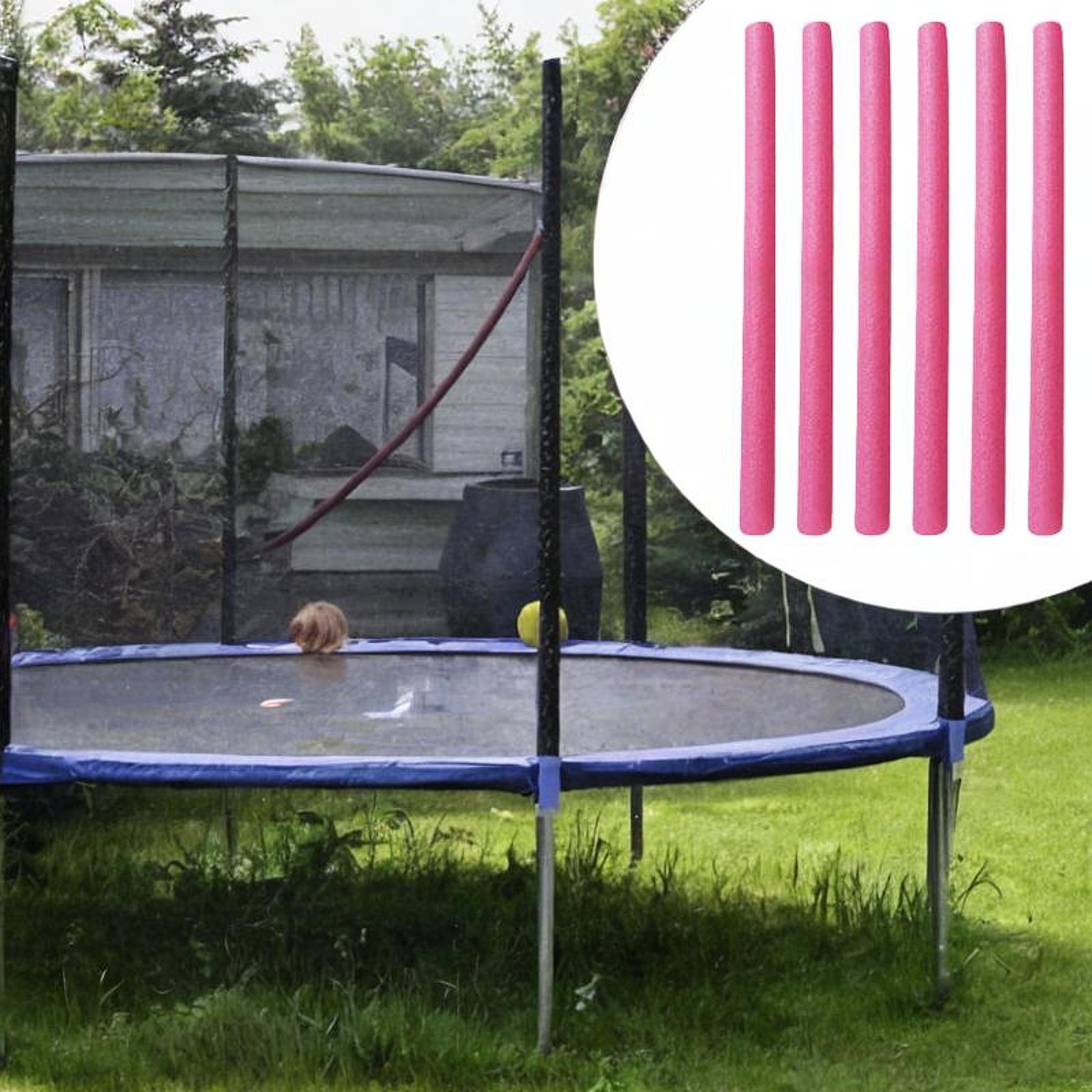 

6 Foam Sleeves for Trampoline Poles, Suitable for Jumping Beds