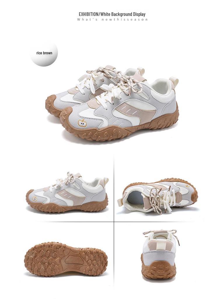 Autumn 2025 Women's Plus Size Versatile Fashion German Training Shoes, Sizes 36-42