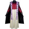 Demon Doma Douma Cosplay Costume Set with Wig And Fan for Men Women Kimetsu No Yaiba Halloween Anime Kimono Outfit