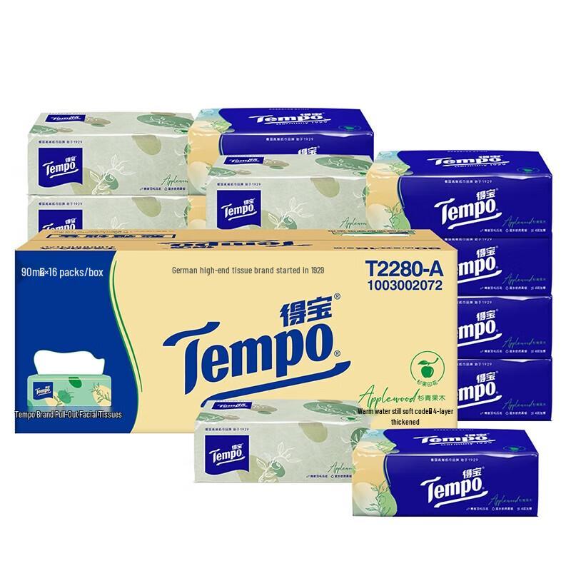 Tempo Cedarwood & Fruit Scent Facial Tissues