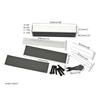 Guitar Fret Leveler Beam Leveling Bar, Fingerboard Guard Protector, Sanding Paper Guitar Fingerboard Luthier Tools Set