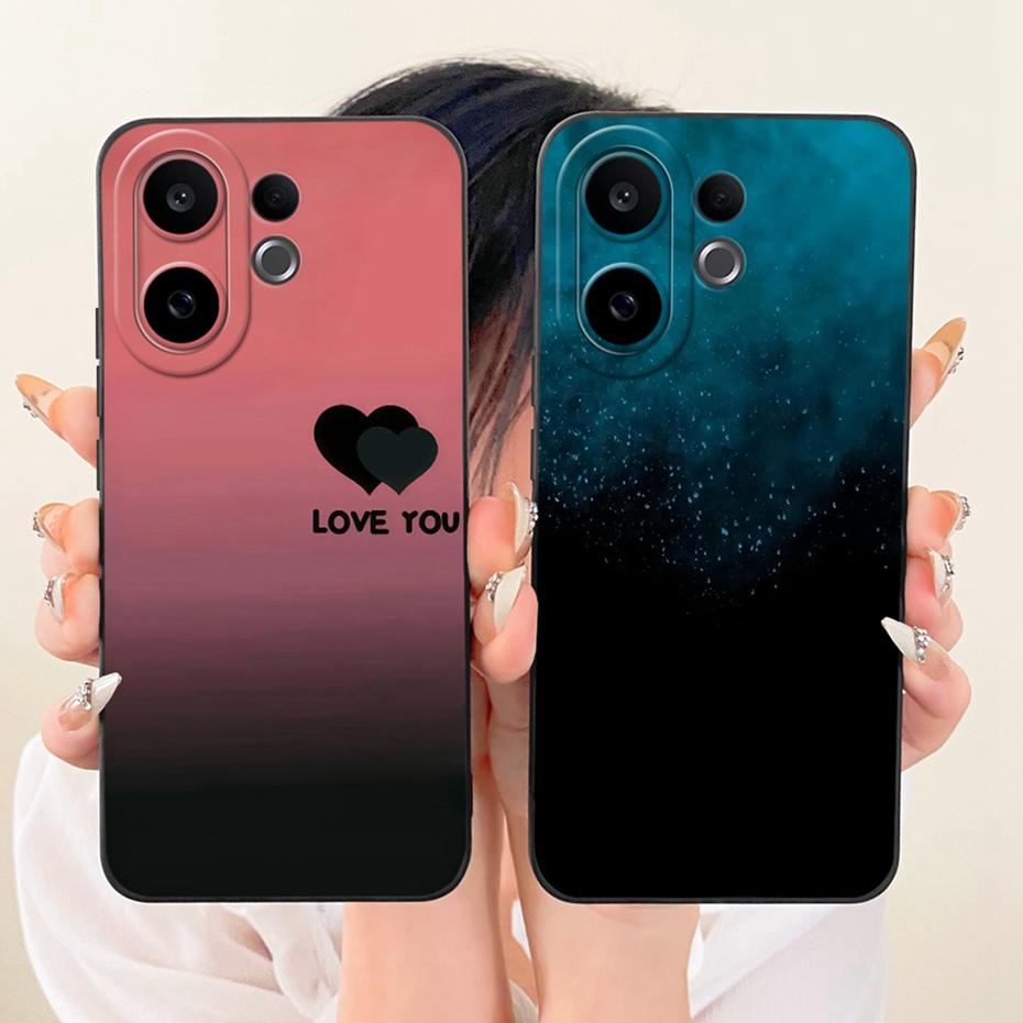 New Fashion Phone Case For Vivo V60 / V60 Lite 4G 5G Soft Silicone Cases For Vivo V 60 V60lite Shockproof Covers Bumpers