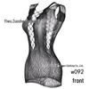 Sling Sexy Jacquard Fishnet Open-Cup Bodycon Skirt Lingerie w092