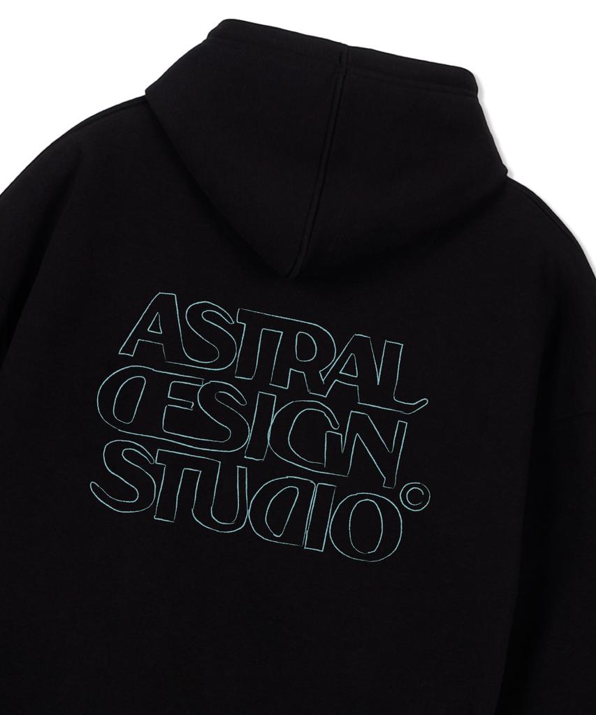 Astral Design Studio 2 Wide Shoulder Hoodie_Black