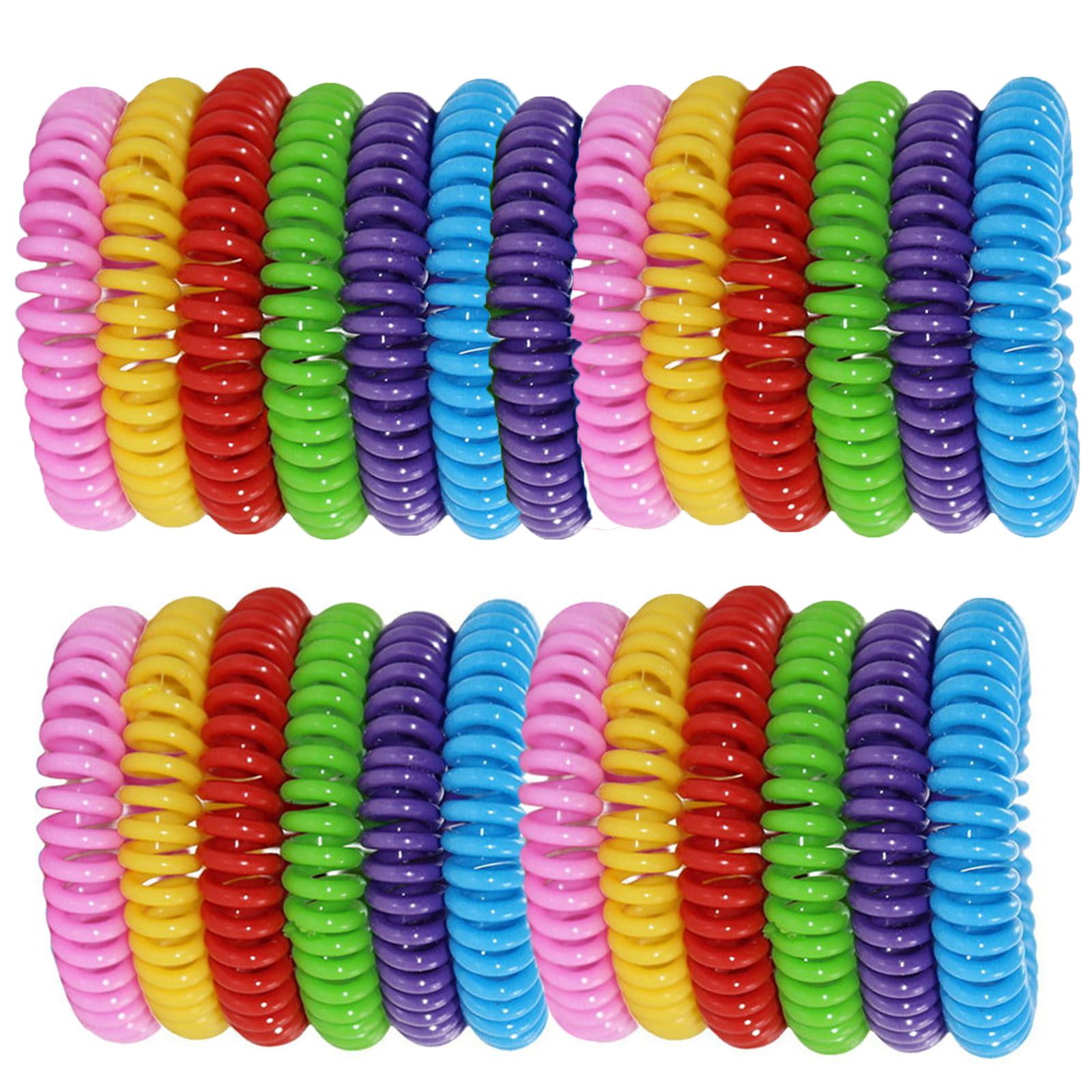 25 упаковок натуральных браслетов от комаров и насекомых — фото 2