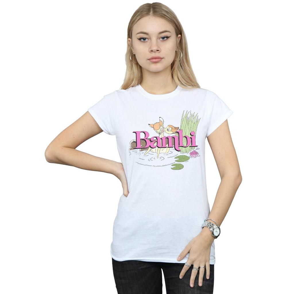 Disney Womens/Ladies Bambi Kiss Cotton T-Shirt