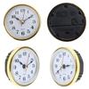 Mini Clock Insert Round Clocks Quartz Movement 2-1/2 65mm Diameter Clock Head Arabic Numerals DIY Crafts for Home