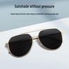 Premium Double Bridge Pilot Sunglasses for Men & Women, Perfect for Driving