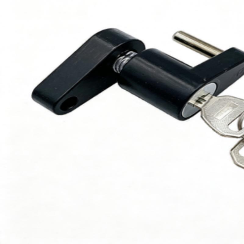 Wofan 1/4 Inch Trailer Coupler Lock, Cast Steel RV Truck Connector Lock