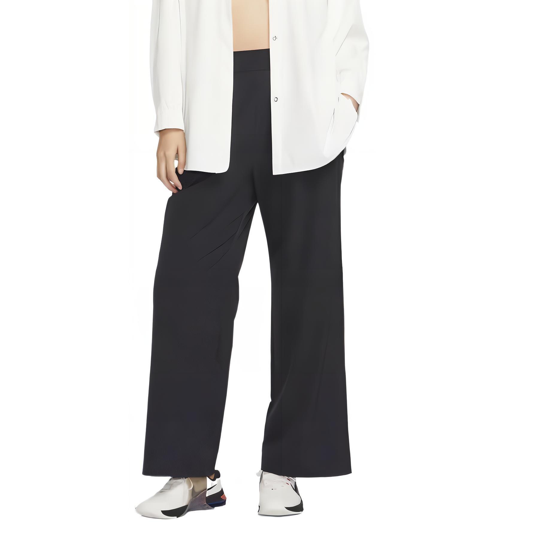 (WMNS) Nike 24.7 PerfectStretch Dri-FIT High-Rise Loose-Fit Pants Black Women s HQ0236-010 M