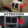 New Rear Seat Dash Interior Air Vent Grill No Chrome for VW Passat B6 2006-2011 CC 357 2008-2012 3C0819203 3CD819203A