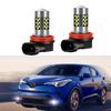 2pcs Led Car Fog Lamp for Toyota Toyota C-HR CHR 2018  Front Fog Light Bulb Car Accessories Canbus Error Free White