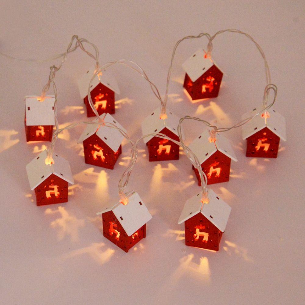 LED Light Christmas String Light 1.5M 10LED Christmas Decoration Xmas Tree Hanging  Home Decor