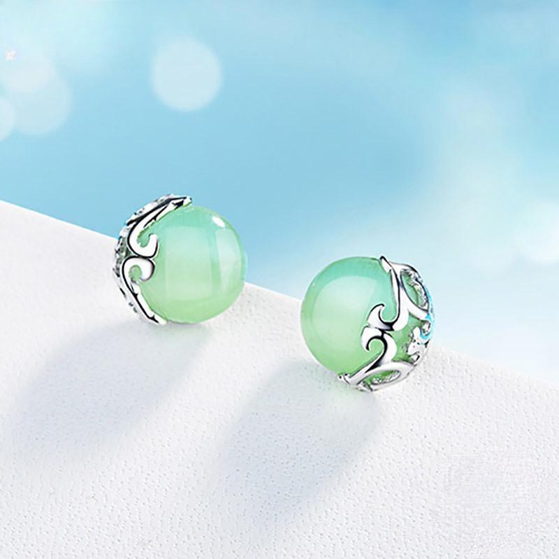 Lindon Women Copper Alloy Zircon Earrings Gift AVE