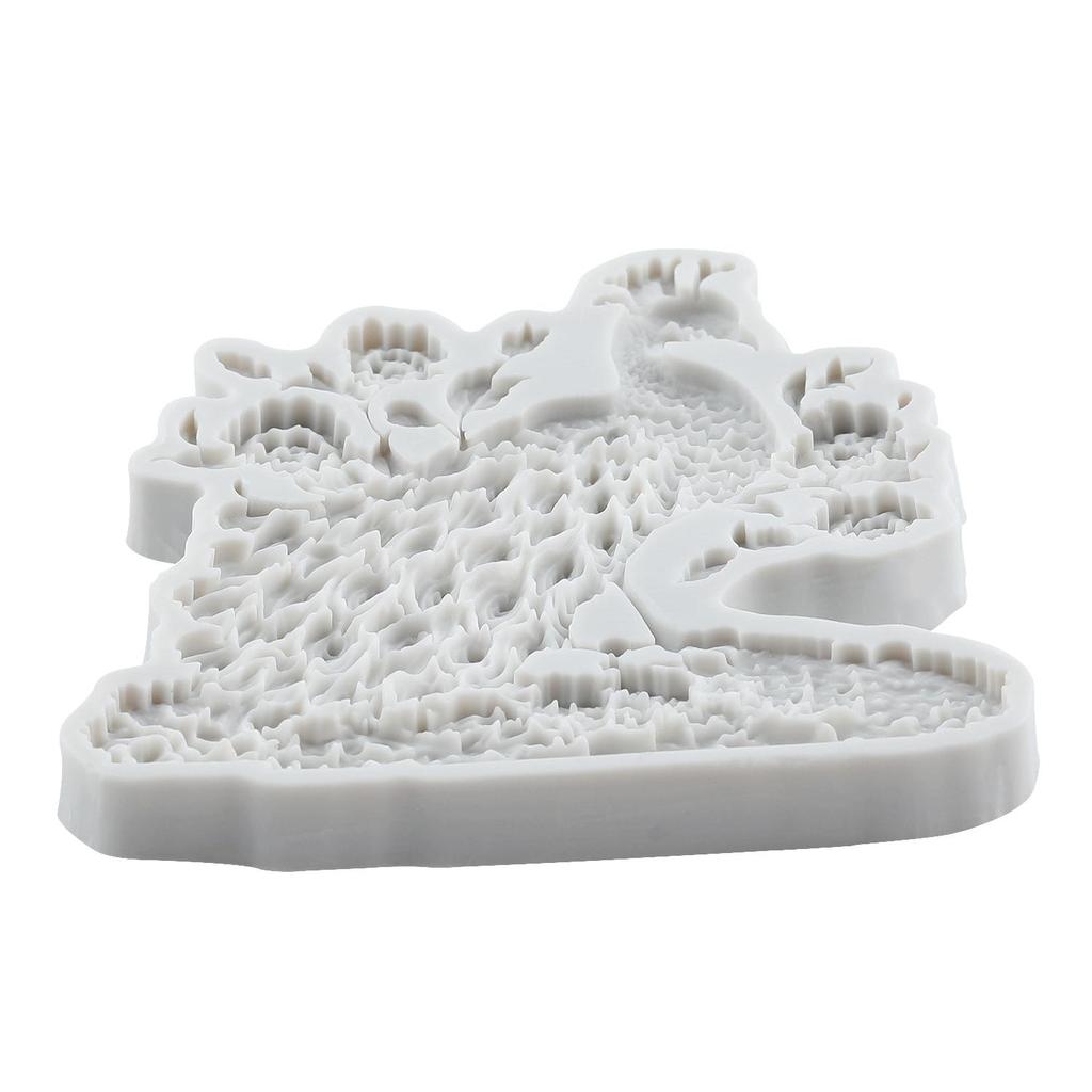 Páv Silikonové formy Páv Fondánová forma Nástroje na zdobení dortů Topper na cupcake Cukroví Čokoláda Gumpasta forma