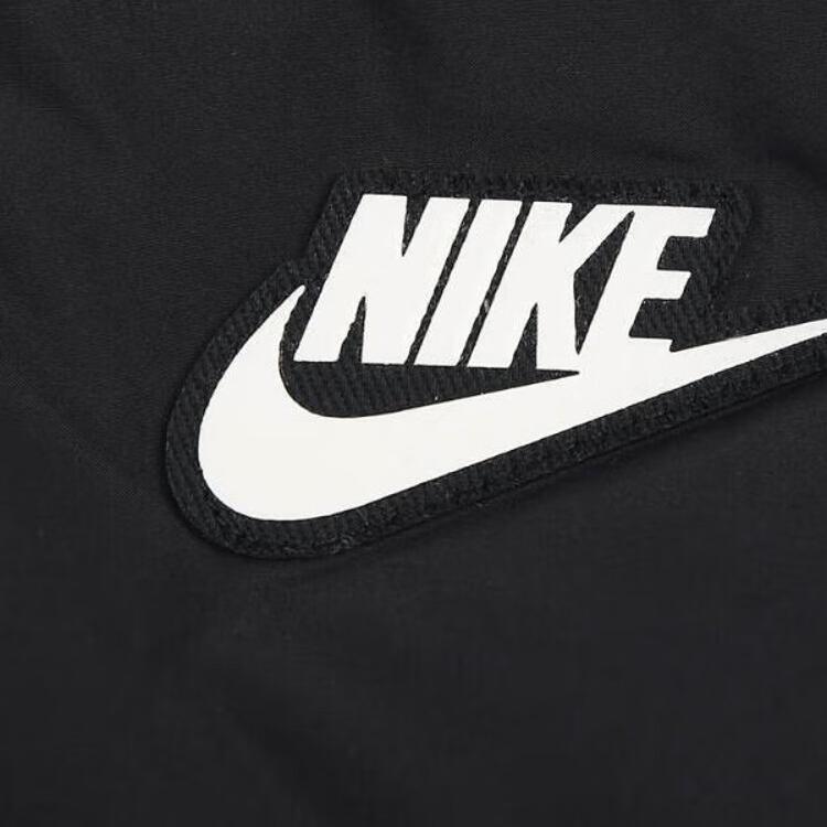 Nike Down Vest Warm Comfortable Versatile Classic Logo Design Kids Vests Black NY2442027PS-001