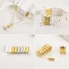 2Pcs Magnetic Attraction Spacer Bead For Jewelry Findings Making Necklace Supplies Diy Brass 14K Gold Plated Accessories