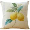 New Nordic Linen Pillowcase Summer Fruit Print Pillowcase Sofa Cushion Cover Home Furnishing