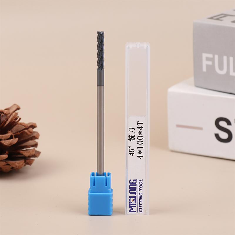 

Режущий инструмент из карбида вольфрамовой стали Hrc50 4-канавочный 1/1,5/2/2,5/3/3,5/4 мм фреза концевая фреза