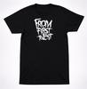 From First To Last T-Shirt Black Jagged Logo Post-Hardcore Emo Band Tee