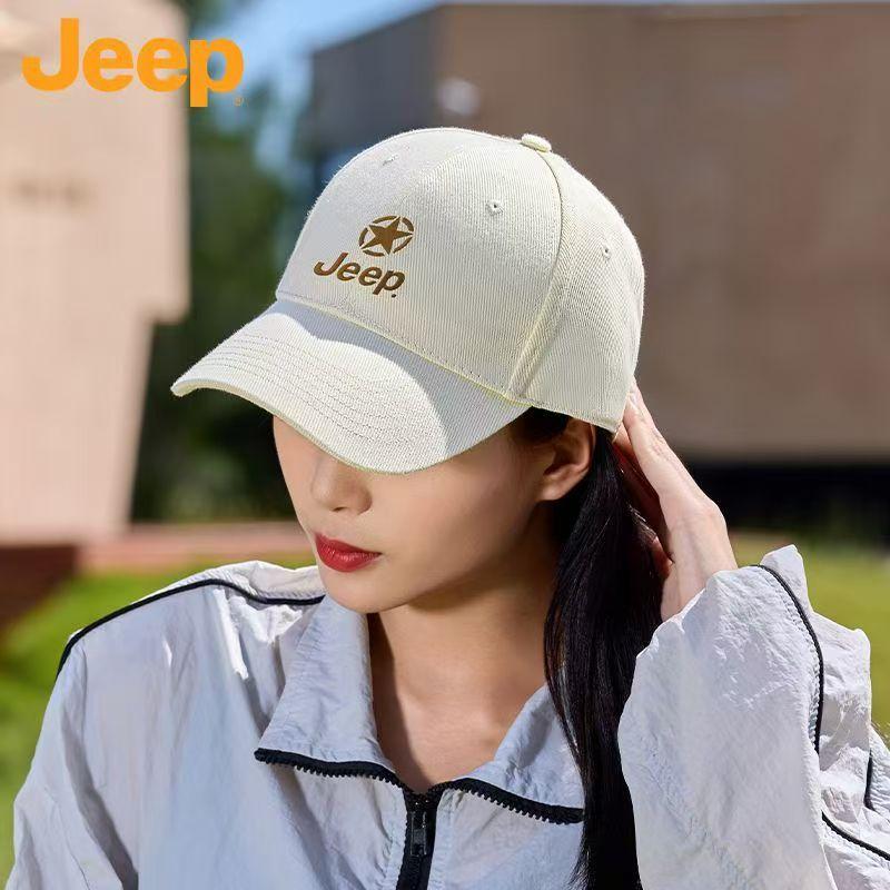 JEEP casual baseball caps, men s and women s embroidered hats, versatile sun protection, breathable and sun-protective baseball Adjustable