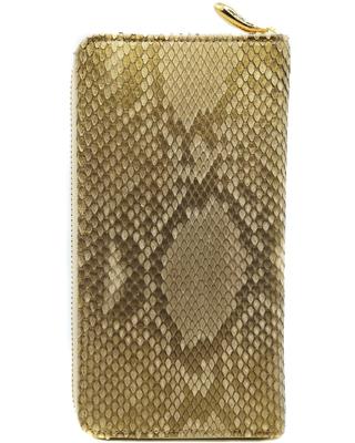Gold F Hergestellt in Japan Diamant Python Leder Geldbörse Lange Geldbörse Echtes Schlangenleder Schlangenhaut Schlangenleder Schlangenleder Geldbörse Schlangenleder