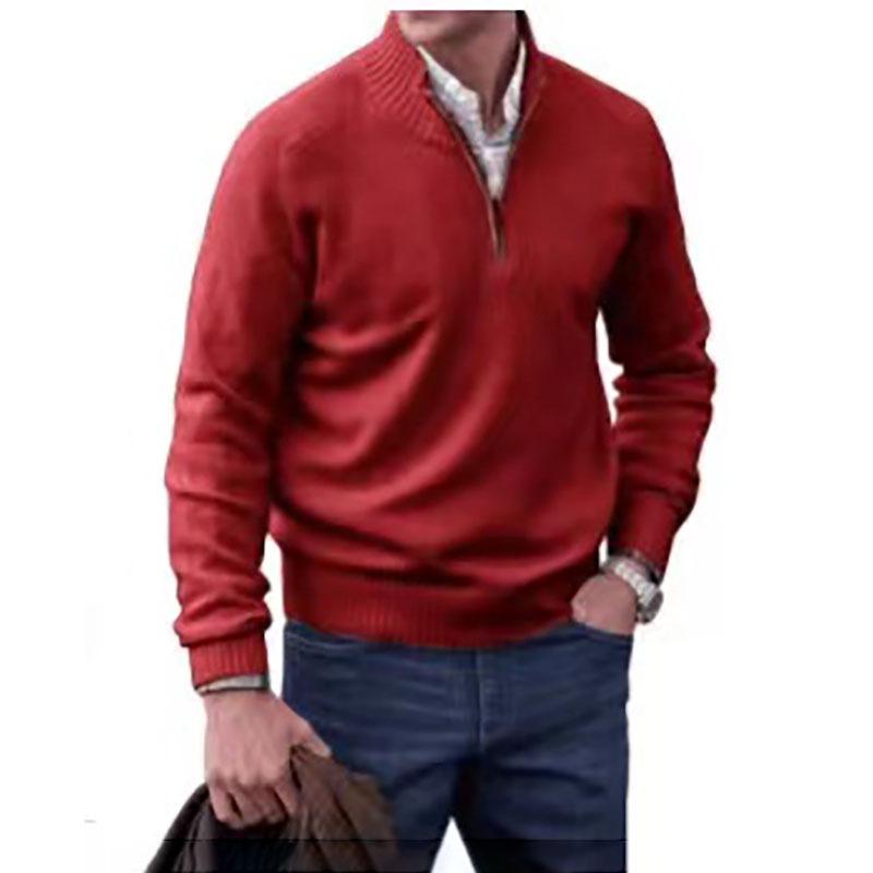 Plus Size Sweater Wool Men's Warm Sweater