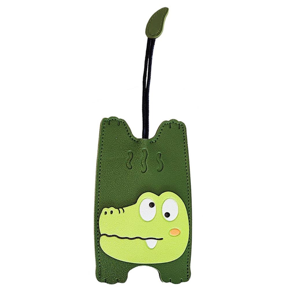 Protective Leather Keychain Anti-lost Lion Key Rings Cute Cartoon Key Holder  Gifts