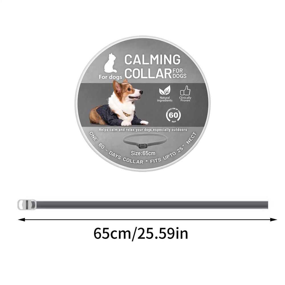 Calming Collar For Dogs Adjustable Pheromone Cat Calming Collar Adjustable Calm Diffuser Lasts 60 Days Pet Supplies For Small
