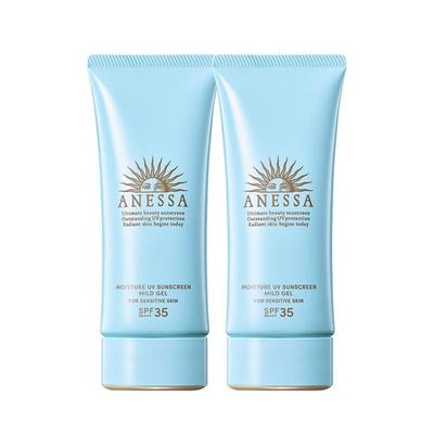 Moisture UV Sunscreen Mild Gel N 90g 2pcs