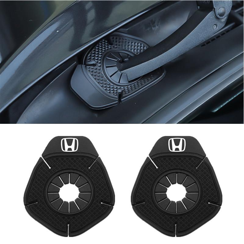HOT Windshield Wiper Dustproof Protection Cover For Honda Civic Accord City Fit Mugen Vezel CR-V Pilot HRV Envix Odyssey styling