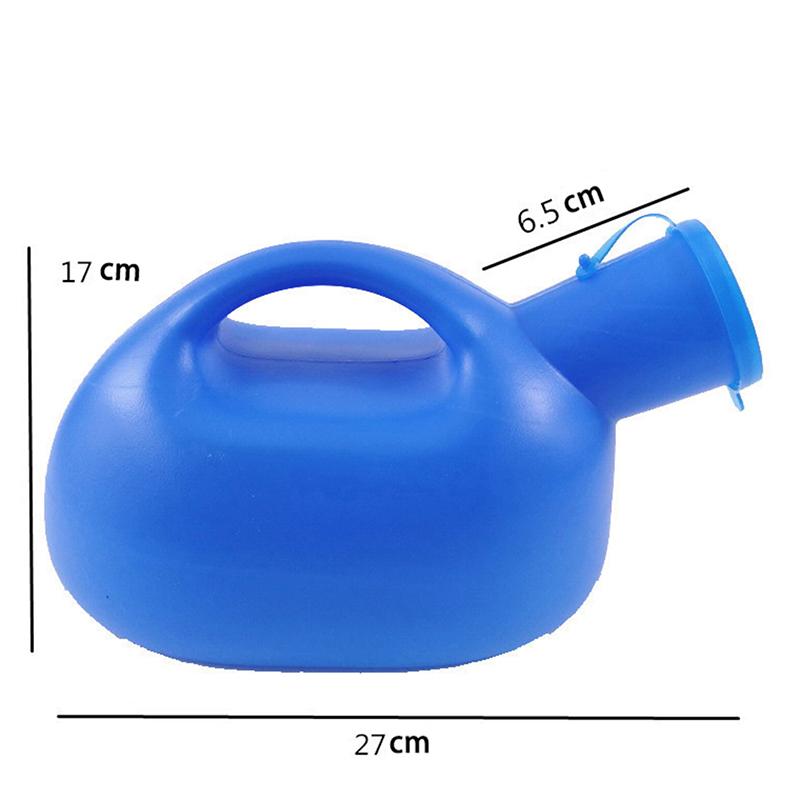 2000ml Portable Urinal Pee Bottle with Pipe Hospital Male Potty Outdoor Camping