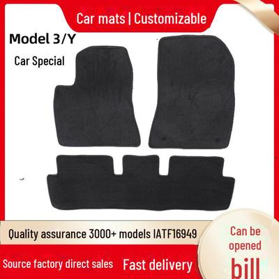 Maßgefertigte Nylon-Fußmatten für Tesla Model 3/Y