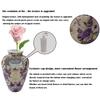 3D Puzzle Vases Unique Flower Vases Made by 120 Curved Plastic Puzzle Pieces Decorative Vases for Flower Arrangements
