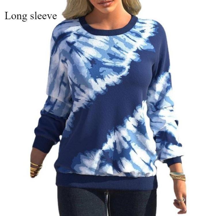 Dame Mote Komfortabel Løs Hettegenser Casual Langermet Genser Rund Hals Topp Enkelt Design Vår Høst Ny Følelse