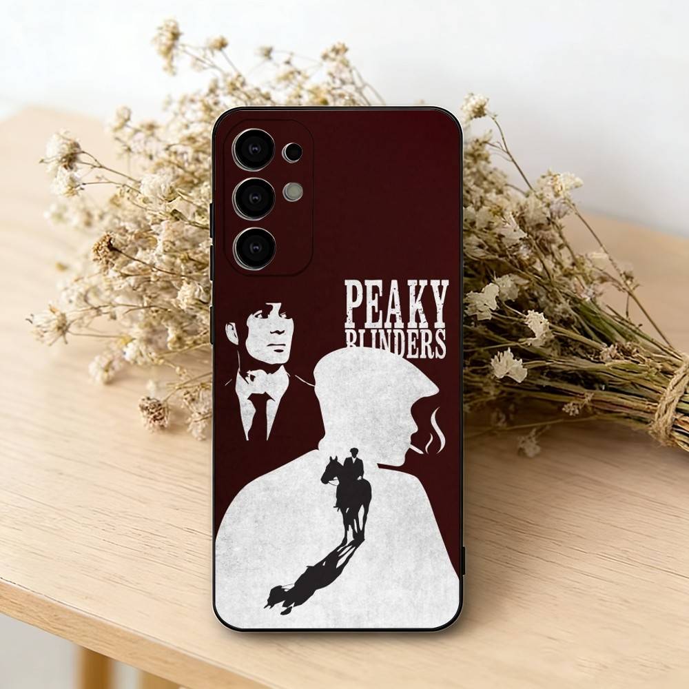 Peaky Blinders tommy shelby Phone Case For Samsung S25,S24,S21,S22,S23,S30,Ultra,S20,Plus,Fe,Lite,Note,10,Black Cover