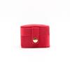 Compact Velvet Jewelry Box for Rings & Earrings