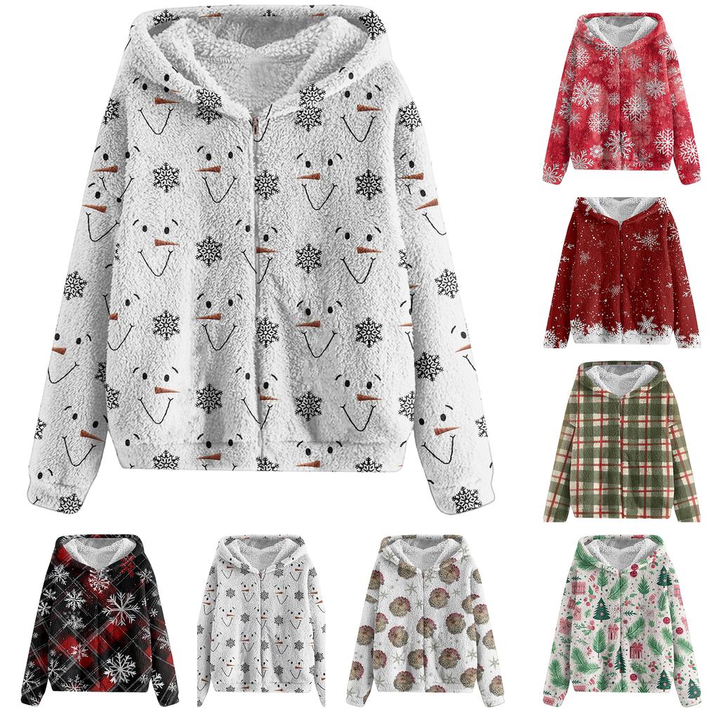 Men'S  Winter Zipper Hooded Fleece Sweatshirt With Patch Pocket Casual Jacket