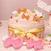 3 Pcs Exquisite Bow Chocolate Silicone Molds Cute Three-Dimensional Bow Cake Decoration Fondant Molds, for Birthday Party Cupcake Toppers Cookies