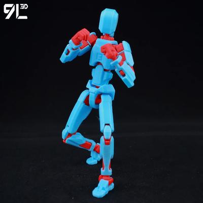 Dummy13 Păpuși Norocoase T13 Păpușă, Combinații Multiple de Styling Model Robot, Cadou Ieftin de Sărbători, Păpușă Robot Cool Decorațiune Desktop