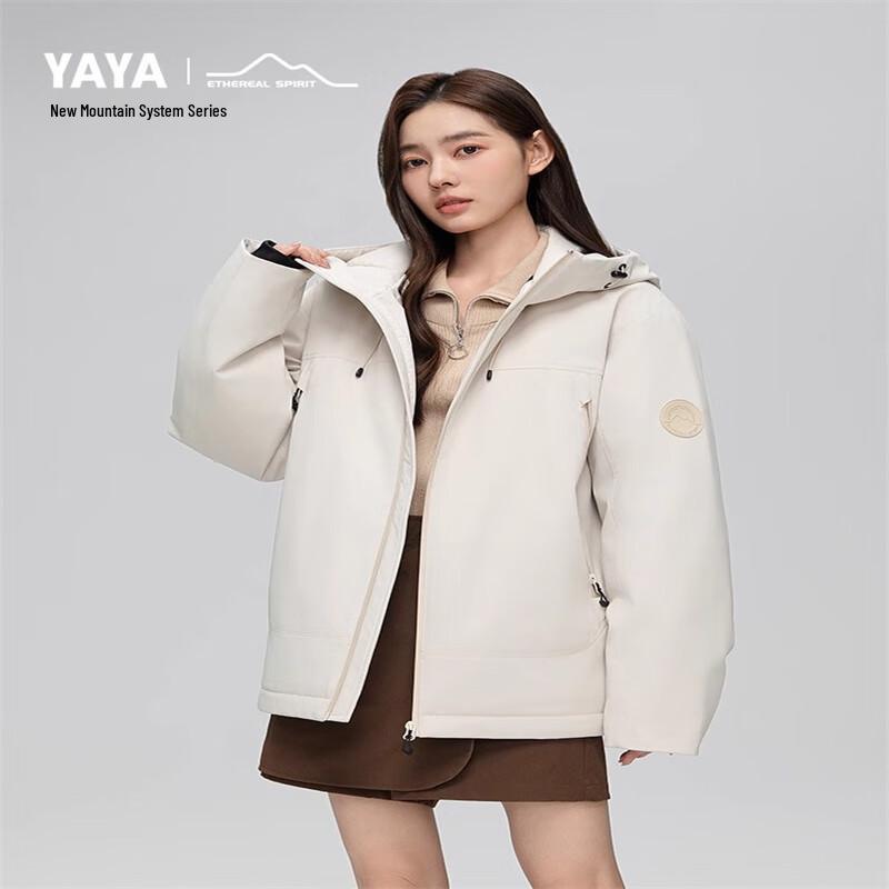 YAYA Unisex Hooded Down Jacket YE4B010251P