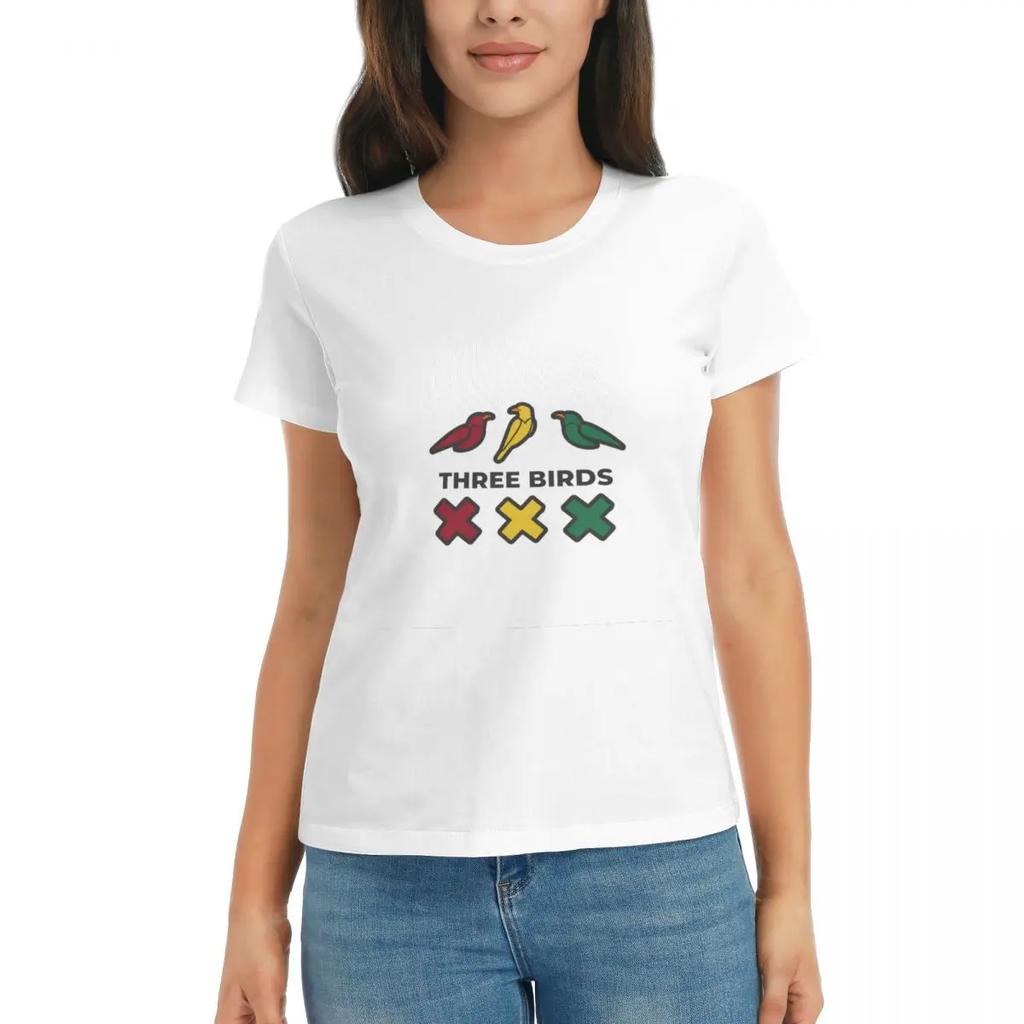 Women TShirt Ajax Bob Marley Summer Short Sleeve Tees Round Neck Cotton T Shirts Clothes Tops Streetwear